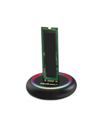 Stacja dokująca Qoltec dysków SSD M.2 | NVMe | SATA | USB-C | 2TB