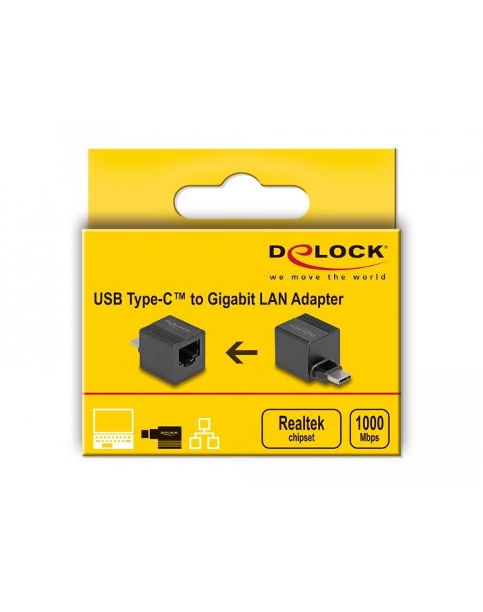 Karta sieciowa Delock USB-C 3.1 1X RJ45 1GB główny