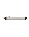 Brennenstuhl Premium-Alu-Line power strip 6-way (Kolor: CZARNY/silver, 3 meters, with safety switch) - nr 11