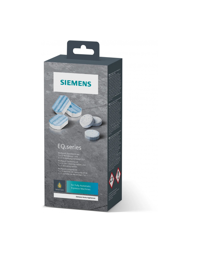 Siemens EQ Multipack cleaning and descaling tablets TZ80003A główny