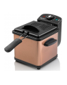 Bestron mini deep fryer AF100CO with cold zone technology (copper/Kolor: CZARNY, 1,000 watts, 1.2 L) - nr 1