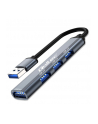 qoltec HUB adapter USB 3.0 4w1 | USB 3.0 | 3x USB 2.0 - nr 1