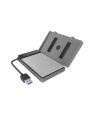 ICY BOX IB-AC603b-U3, adapter (anthracite/Kolor: CZARNY, adapter for 1x HDD/SSD with plastic case) - nr 19