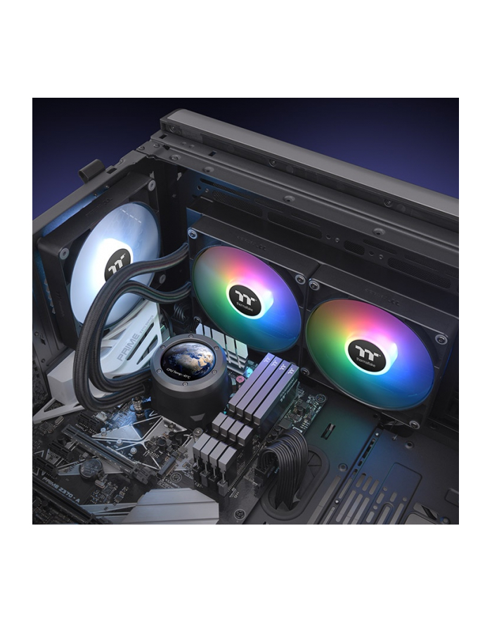 Thermaltake TH280 V2 Ultra ARGB Sync All-In-One Liquid Cooler, water cooling (Kolor: CZARNY) główny