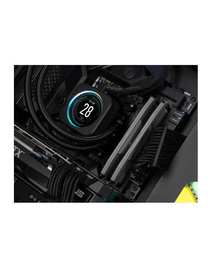 Corsair DDR5 - 32GB - 5600 - CL - 40 (2x 16 GB) dual kit, RAM (gray, CMK32GX5M2B5600Z40, Vengeance, AMD EXPO) główny