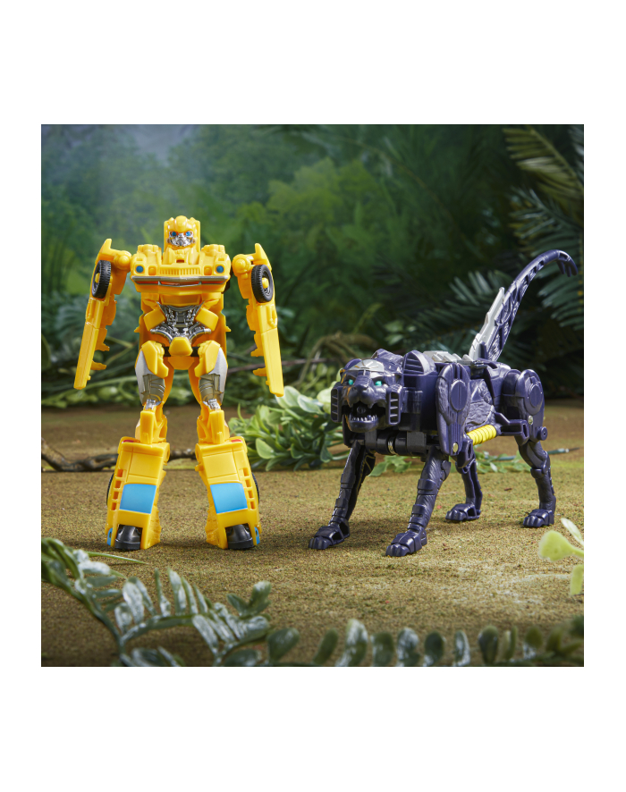 Hasbro Transformers: Rise of the Beasts Beast Combiner Bumblebee and Snarlsaber Toy Figure (Pack of 2, 12.5 and 7.5 cm Tall) główny