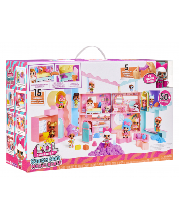 MGA Entertainment LOL Surprise Squish Sand Magic House w/ Dead, Dollhouse