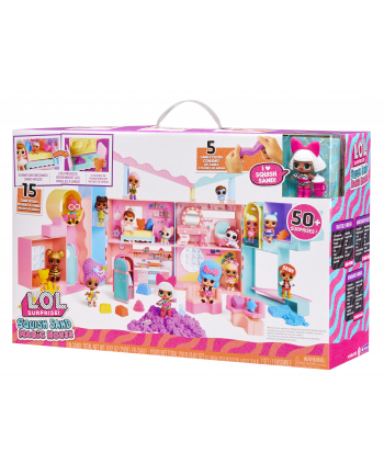 MGA Entertainment LOL Surprise Squish Sand Magic House w/ Dead, Dollhouse