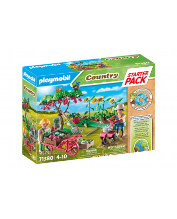 PLAYMOBIL 71380 Country Starter Pack Farm Vegetable Garden Construction Toy