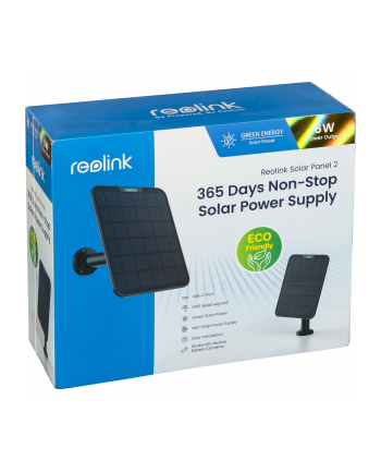 Reolink Panel Solarny 2 6 W Czarny nr 1