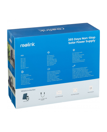 Reolink Panel Solarny 2 6 W Czarny nr 2