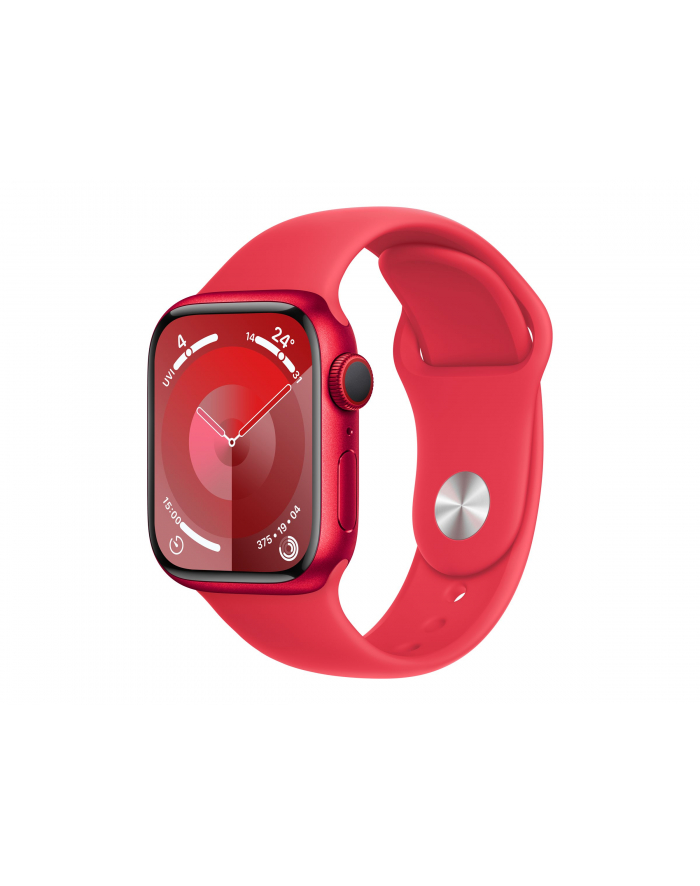 Apple Watch Series 9 Gps+Cellular Koperta 41mm Z Aluminium (PRODUCT)RED Z Paskiem Sportowym (PRODUCT)RED (MRY63ETA) główny