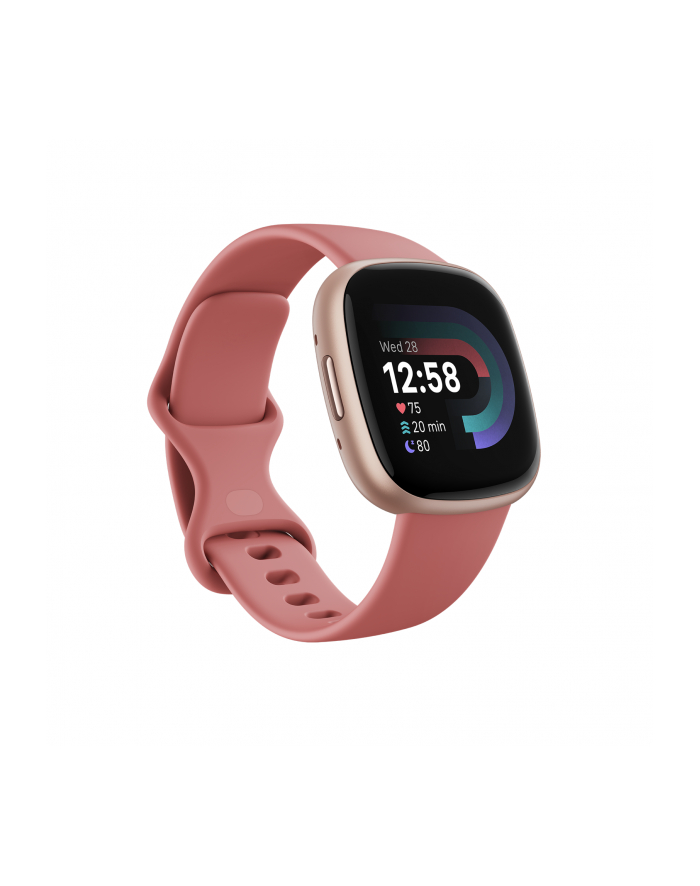 Google Fitbit Versa 4 różowo miedziana główny