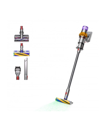 Dyson V15 Detect Absolute (2023), stick vacuum cleaner (yellow/gray) nr 2