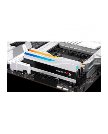 G.Skill DDR5 - 48GB - 7200 - CL - 36 (2x 24 GB) dual kit, RAM (Kolor: BIAŁY, F5-7200J3646F24GX2-TZ5RW, Trident Z5 RGB, INTEL XMP) nr 1