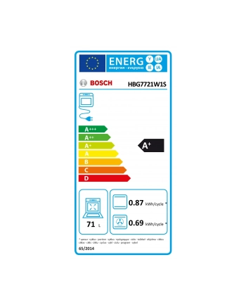 Bosch HBG7721W1S nr 1