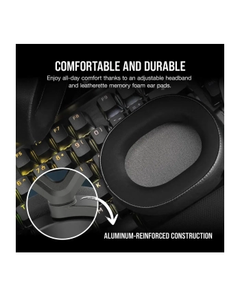 CORSAIR HS65 Wireless v2 Czarny (CA9011285EU2)