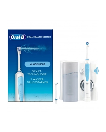 Braun Oral-B OxyJet cleaning system - oral irrigator, oral care (Kolor: BIAŁY/blue) nr 1