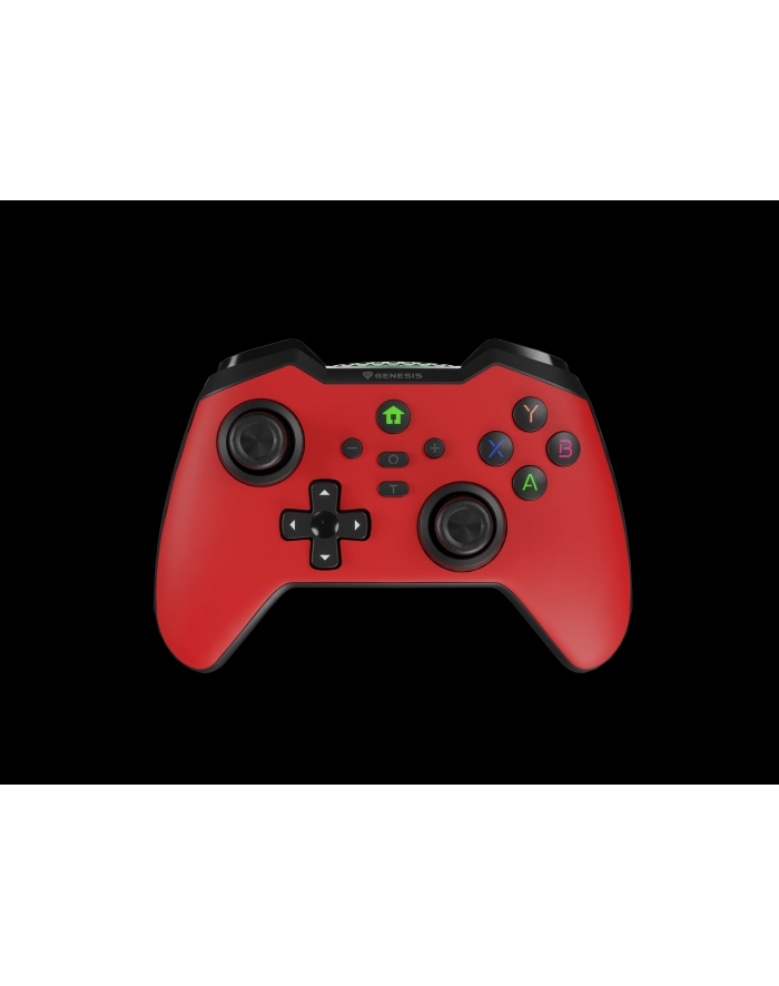 natec Gamepad Genesis Mangan 400 bezprzewodowy do PC/Switch/Mobile Czerwony główny