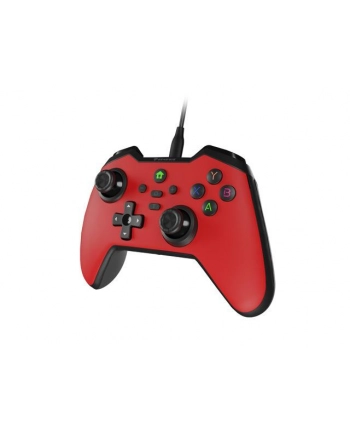 natec Gamepad Genesis Mangan 300 przewodowy do PC/Switch/Mobile Czerwony nr 2