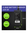 qoltec Ładowarka do baterii roweru elektrycznego 36V | 42V | 2A |       5.5*2.5 - nr 25