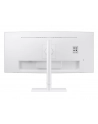samsung Monitor 34 cale LS34C650TAUXEN VA 3440x1440 UWQHD 21:9 1xHDMI 1xDP 2xTB 4.0(90W/15W) 3xUSB 3.0 LAN(RJ45) 5ms 100Hz HAS+PIV zakrzyw. gł. biały 3YOnS - nr 117