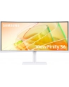 samsung Monitor 34 cale LS34C650TAUXEN VA 3440x1440 UWQHD 21:9 1xHDMI 1xDP 2xTB 4.0(90W/15W) 3xUSB 3.0 LAN(RJ45) 5ms 100Hz HAS+PIV zakrzyw. gł. biały 3YOnS - nr 136