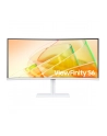 samsung Monitor 34 cale LS34C650TAUXEN VA 3440x1440 UWQHD 21:9 1xHDMI 1xDP 2xTB 4.0(90W/15W) 3xUSB 3.0 LAN(RJ45) 5ms 100Hz HAS+PIV zakrzyw. gł. biały 3YOnS - nr 137