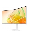 samsung Monitor 34 cale LS34C650TAUXEN VA 3440x1440 UWQHD 21:9 1xHDMI 1xDP 2xTB 4.0(90W/15W) 3xUSB 3.0 LAN(RJ45) 5ms 100Hz HAS+PIV zakrzyw. gł. biały 3YOnS - nr 141