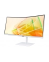 samsung Monitor 34 cale LS34C650TAUXEN VA 3440x1440 UWQHD 21:9 1xHDMI 1xDP 2xTB 4.0(90W/15W) 3xUSB 3.0 LAN(RJ45) 5ms 100Hz HAS+PIV zakrzyw. gł. biały 3YOnS - nr 22