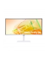 samsung Monitor 34 cale LS34C650TAUXEN VA 3440x1440 UWQHD 21:9 1xHDMI 1xDP 2xTB 4.0(90W/15W) 3xUSB 3.0 LAN(RJ45) 5ms 100Hz HAS+PIV zakrzyw. gł. biały 3YOnS - nr 30