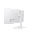 samsung Monitor 34 cale LS34C650TAUXEN VA 3440x1440 UWQHD 21:9 1xHDMI 1xDP 2xTB 4.0(90W/15W) 3xUSB 3.0 LAN(RJ45) 5ms 100Hz HAS+PIV zakrzyw. gł. biały 3YOnS - nr 3