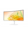 samsung Monitor 34 cale LS34C650TAUXEN VA 3440x1440 UWQHD 21:9 1xHDMI 1xDP 2xTB 4.0(90W/15W) 3xUSB 3.0 LAN(RJ45) 5ms 100Hz HAS+PIV zakrzyw. gł. biały 3YOnS - nr 63