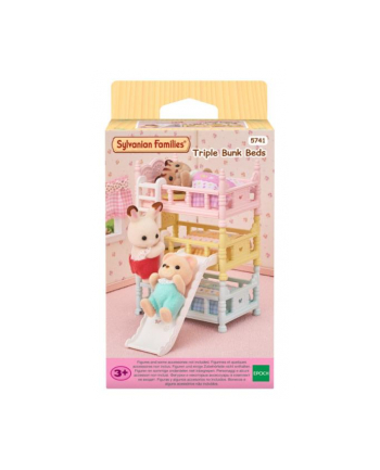 epoch Sylvanian Families Potrójne łóżko 5741 p6