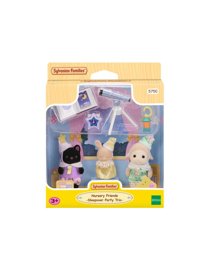 epoch Sylvanian Families Przedszkole Piżama Party Baby Trio 5750 p6 główny
