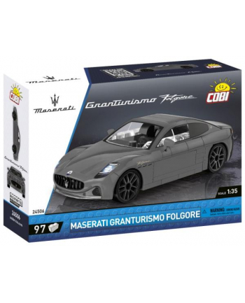 COBI 24506 Samochód Maserati GranTurismo Folgore 97 klocków