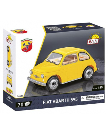 COBI 24514 Youngtimer Fiat Abarth 595 70 klocków