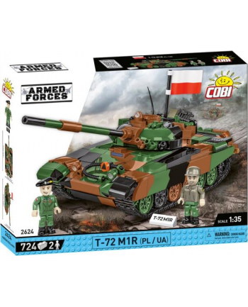 COBI 2624 Armed Forces Czołg T-72M1R (PL/UA) 724 klocki