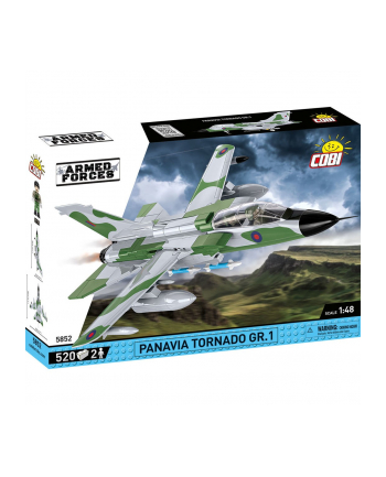 COBI 5852 Armed Forces Panavia Tornado GR.1 wielozadaniowy myśliwiec 520 klocków