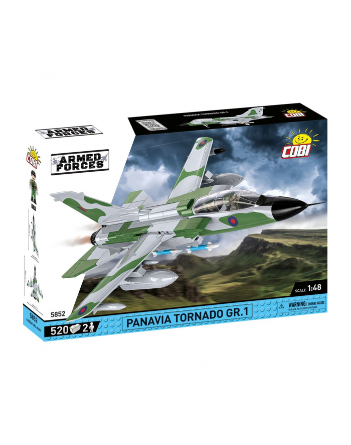 COBI 5852 Armed Forces Panavia Tornado GR.1 wielozadaniowy myśliwiec 520 klocków główny