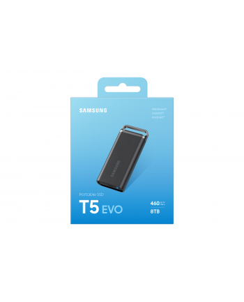 samsung Dysk zewnętrzny SSD Portable T5 EVO 8TB USB3.2 GEN.1 czarny