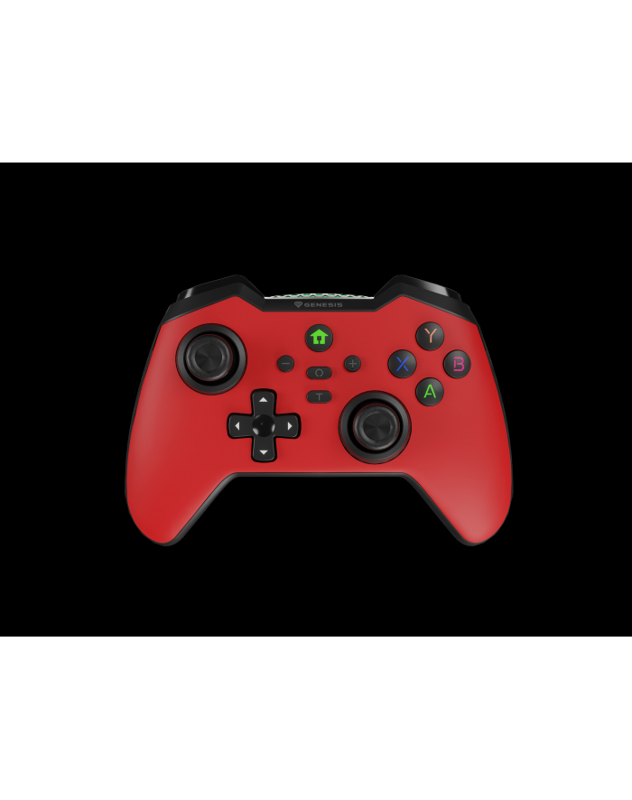 natec Gamepad Genesis Mangan 400 bezprzewodowy do PC/Switch/Mobile Czerwony główny