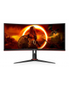 aoc Monitor zakrzywiony CU34G2XP 34 cale VA 180Hz HDMIx2 DPx2 - nr 19