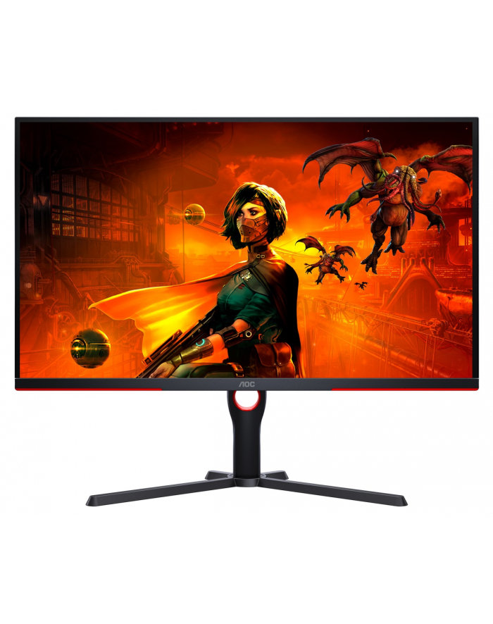 aoc Monitor U32G3X 31.5 cala IPS 4K 144Hz HDMIx2 DPx2 HAS główny