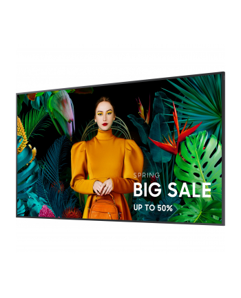 samsung Monitor profesjonalny  QB85C 85 cali Błyszczący 16h/7 350(cd/m2) 3840x2160 (UHD) S10 Player (Tizen 7, VXT Ready) Wi-Fi/BT 3 lata d2d (LH85QBCEBGCXEN)