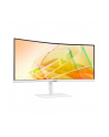 samsung Monitor 34 cale LS34C650TAUXEN VA 3440x1440 UWQHD 21:9 1xHDMI 1xDP 2xTB 4.0(90W/15W) 3xUSB 3.0 LAN(RJ45) 5ms 100Hz HAS+PIV zakrzyw. gł. biały 3YOnS - nr 140