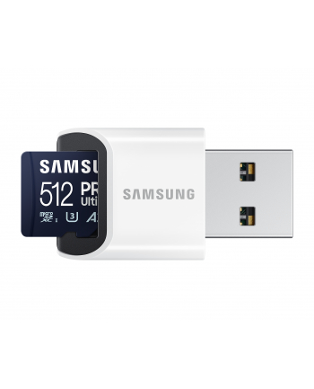 samsung Karta pamięci microSD MB-MY512SB/WW Pro Ultimate 512GB + czytnik