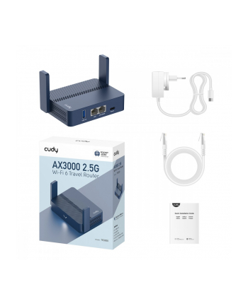 cudy Router TR3000 VPN Travel AX3000