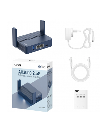 cudy Router TR3000 VPN Travel AX3000 nr 1