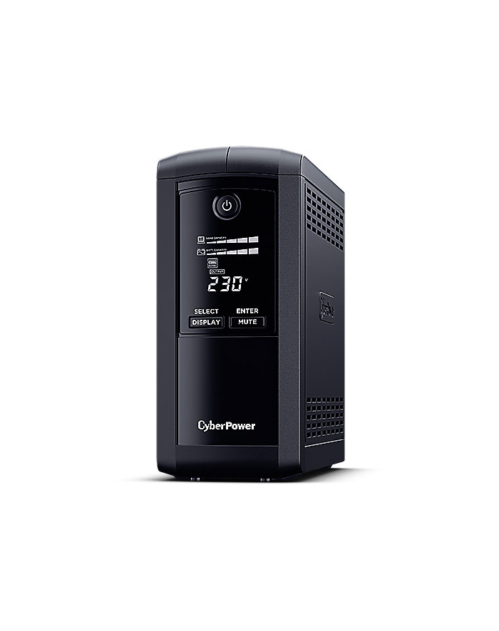 cyberpower Zasilacz awaryjny UPS VP1000EILCD 1000VA/550W AVR/LCD/6xC13/RJ11/RJ45 główny